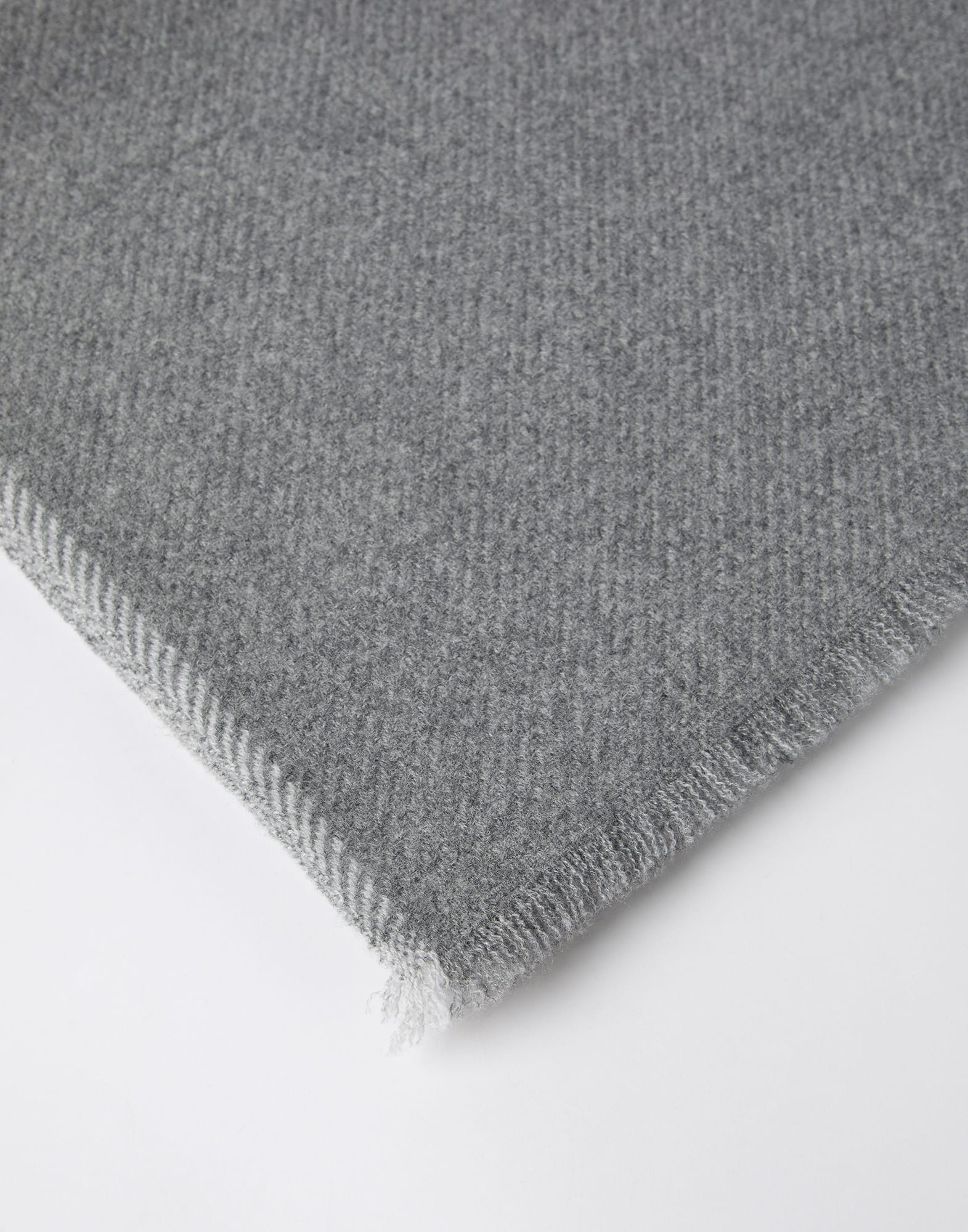 Cashmere diagonal scarf - 2