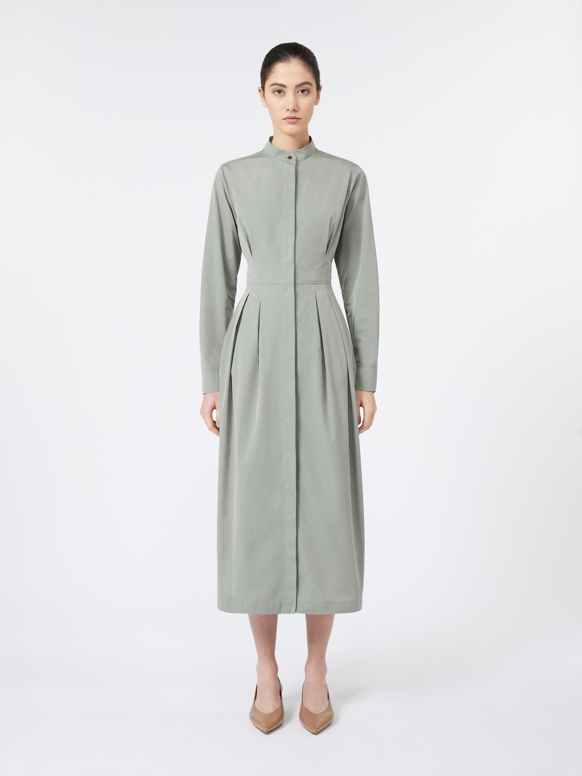 PAVIA Taffeta shirt dress - 3