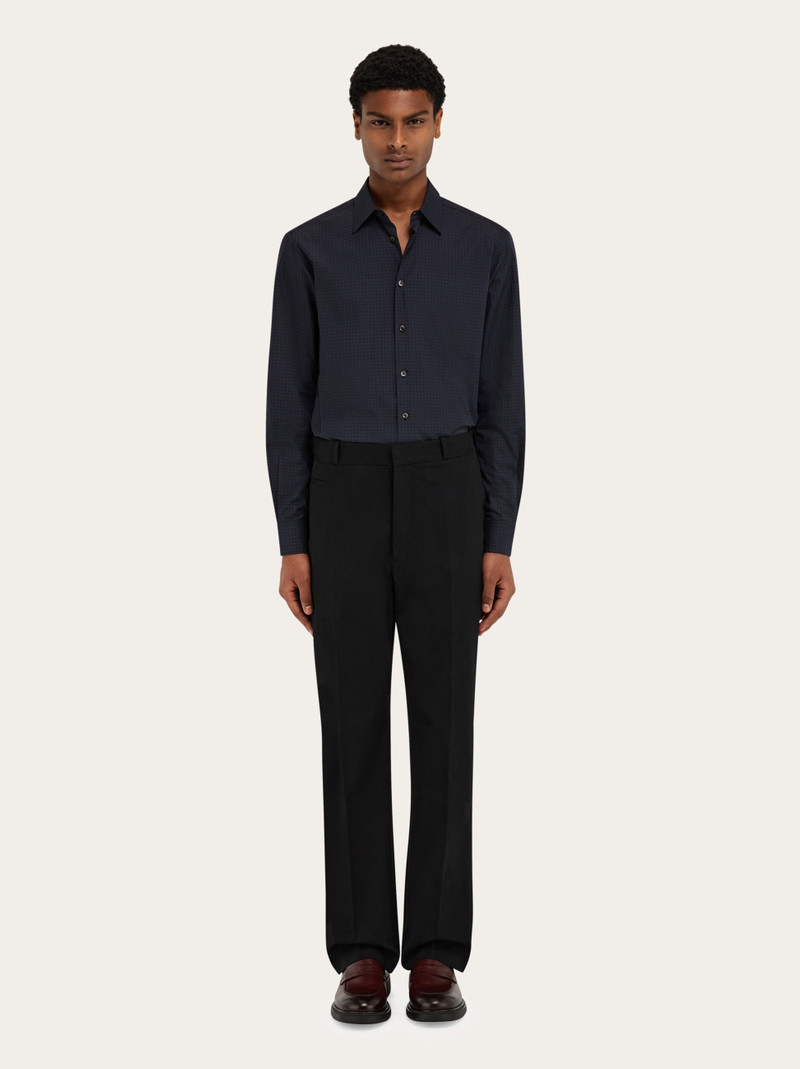 Cotton canvas pants 7