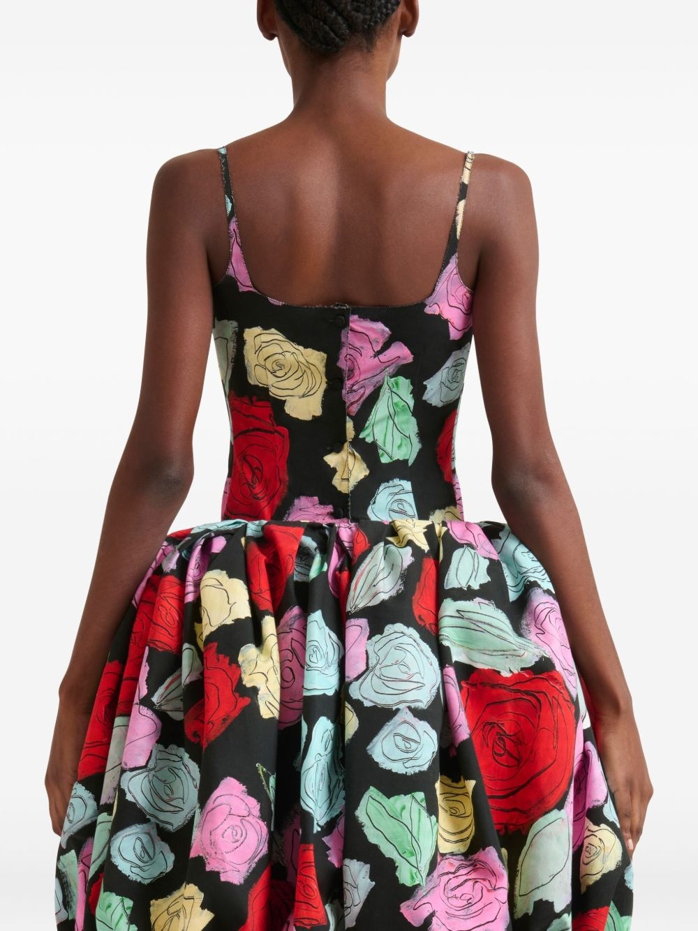 floral-print cami top - 3