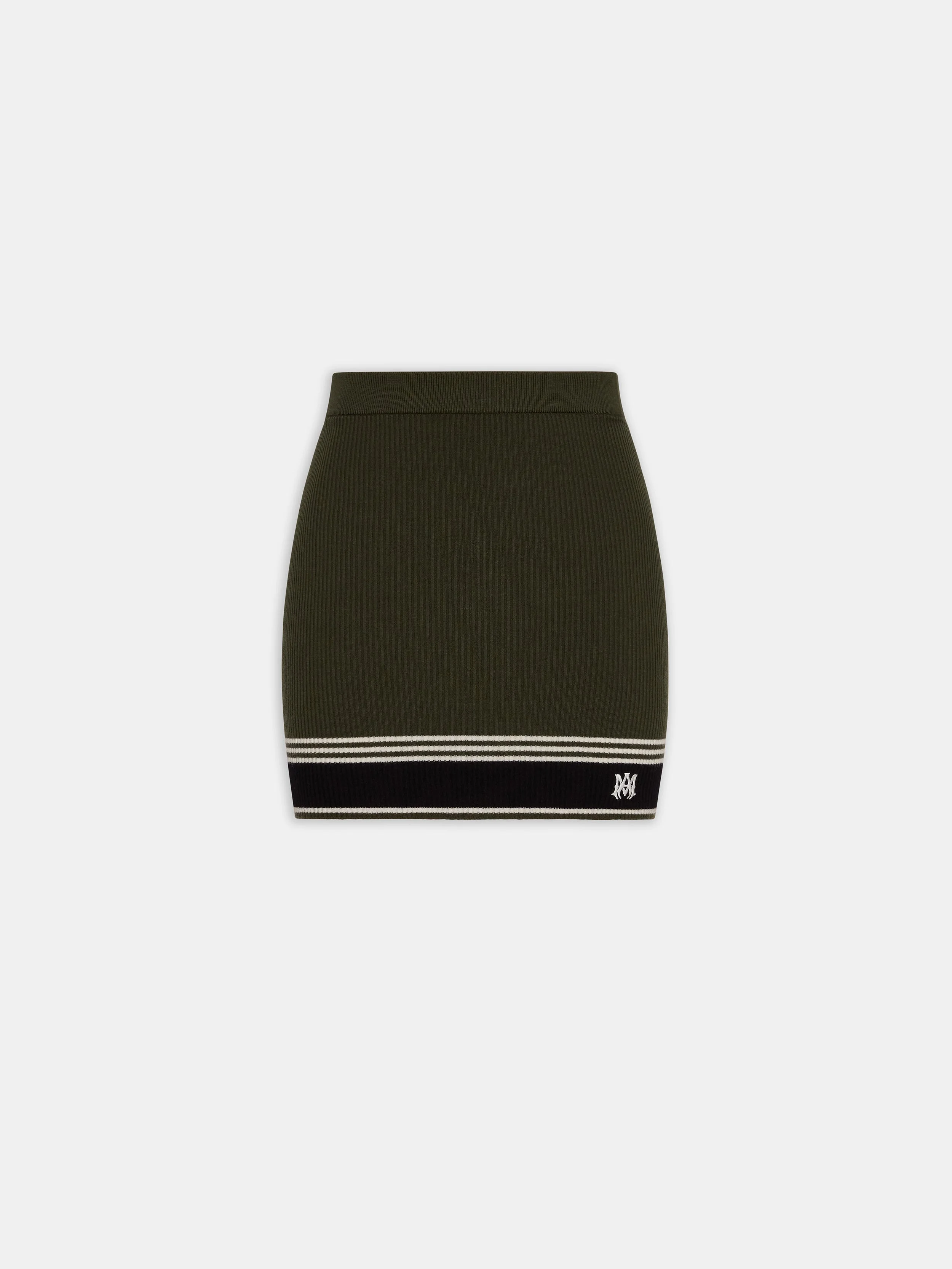 WOMEN'S MA STRIPE MINI SKIRT - 1