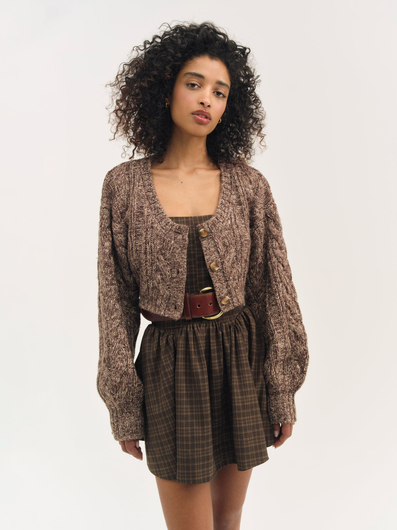 Nathalie Knit Cropped Cardigan 3