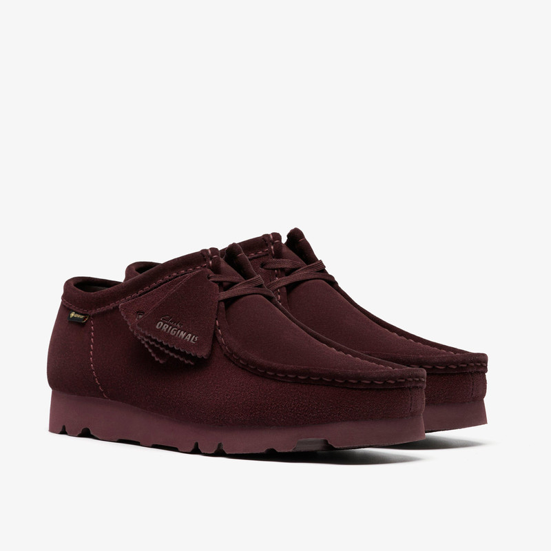 Wallabee Gore-Tex Waterproof Purple Grape Suede 4