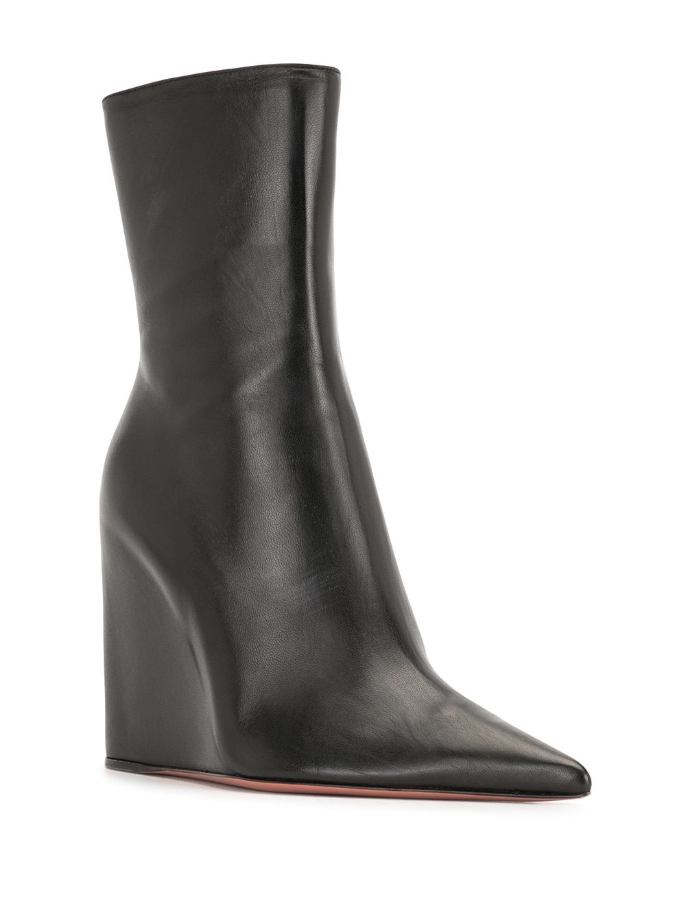 pointed 95mm wedge boots - 2