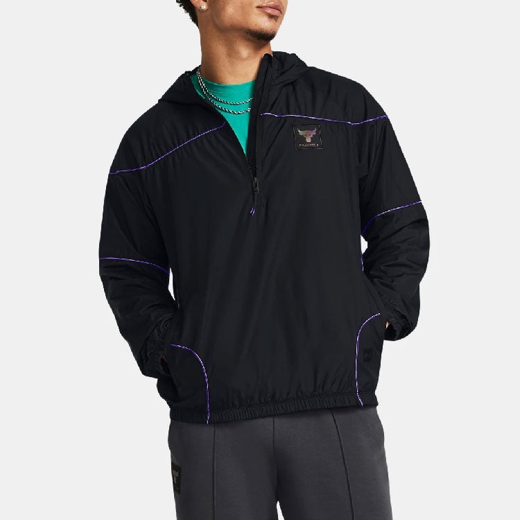 Under Armour Project Rock Anorak Jacket 'Black' 1380128-001 - 4