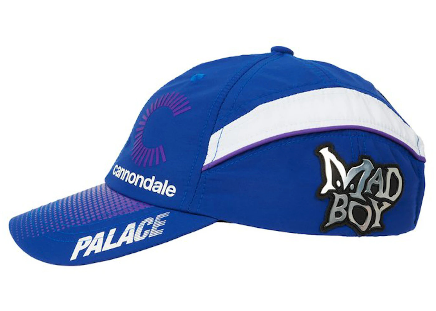 Palace x Cannondale Mad Boy 6-Panel Blue - 2