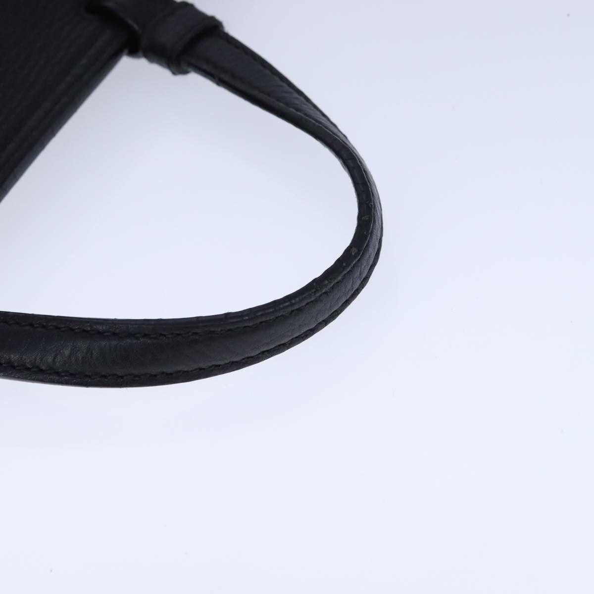 GUCCI Bamboo Daily Hand Bag Leather Black - 7