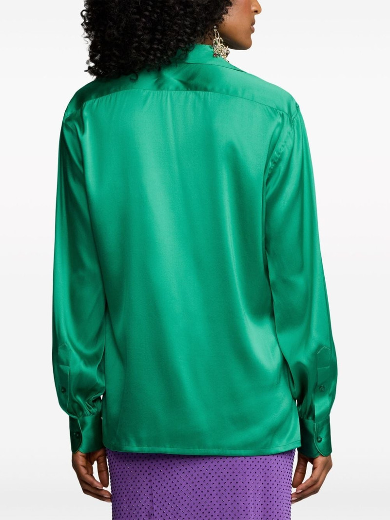 Roslin stretch-silk shirt 5