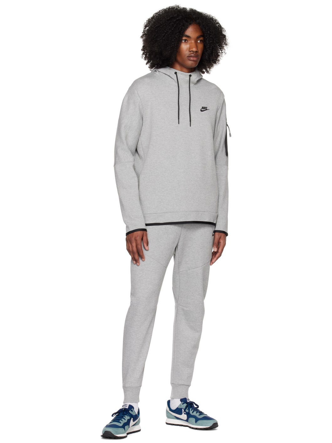 Gray Sportswear Tech Fleece Lounge Pants - 4