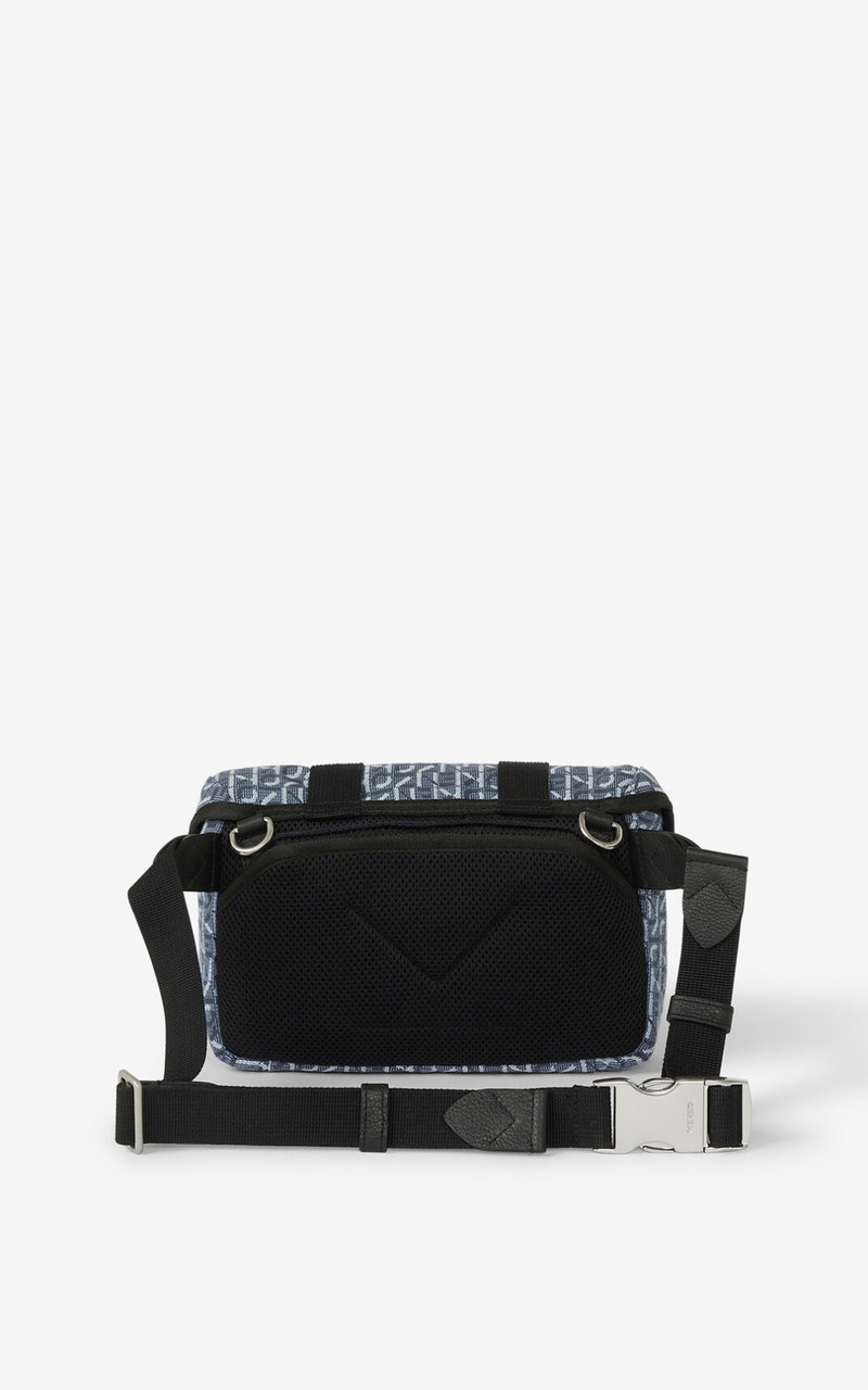 KENZO Courier jacquard belt bag outlook