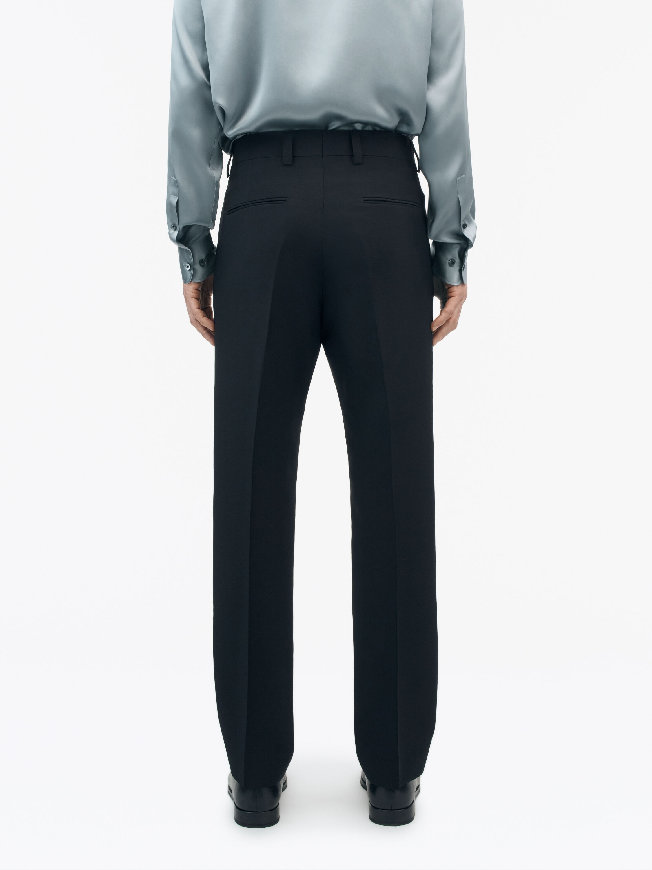 Tommie Straight Wool Trousers - 4