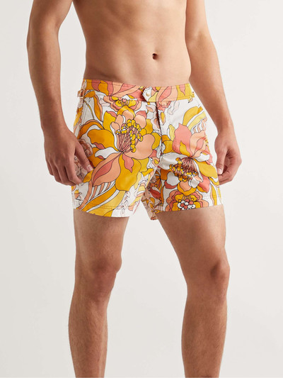 TOM FORD Mid-Length Floral-Print Swim Shorts outlook