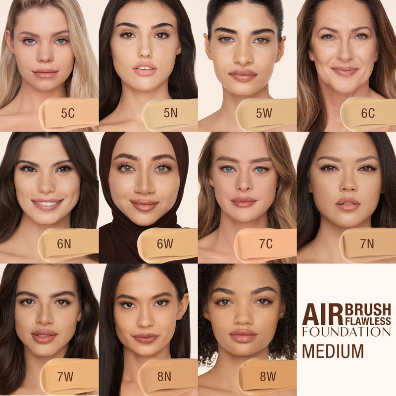 SPF50 AIRBRUSH COMPLEXION DUO MAKEUP KIT 9