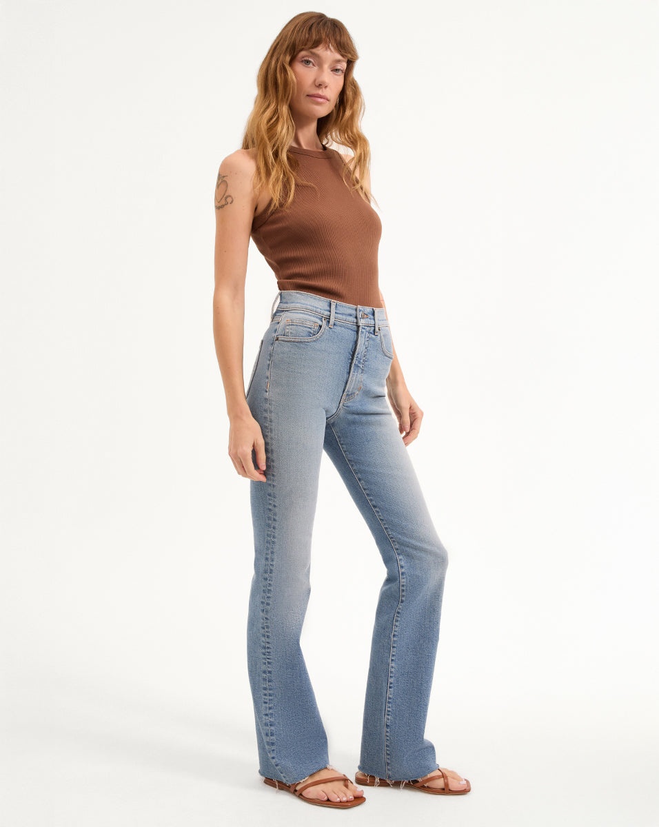 CAMERON RAW HEM BOOTCUT JEAN - 4
