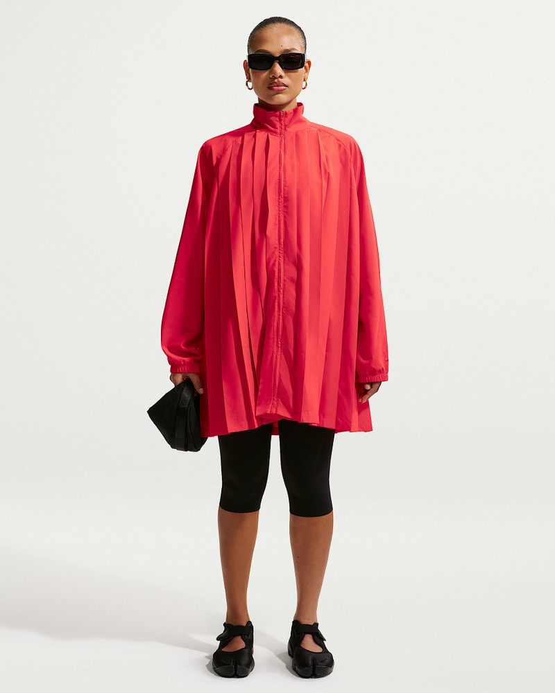 Nike Sportswear Women's Oversized Long-Sleeve Pleated Mini Dress 1