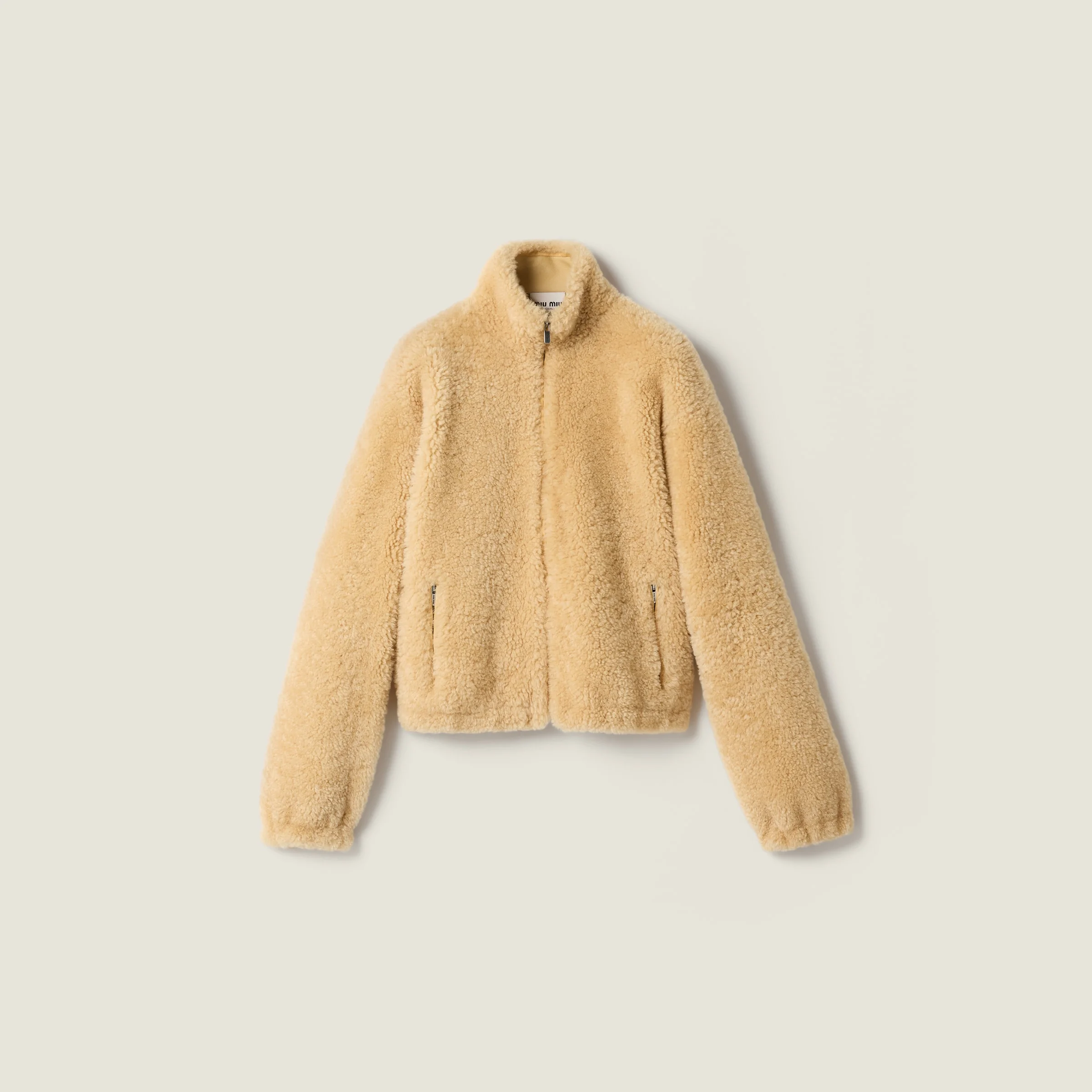 Shearling blouson jacket - 1