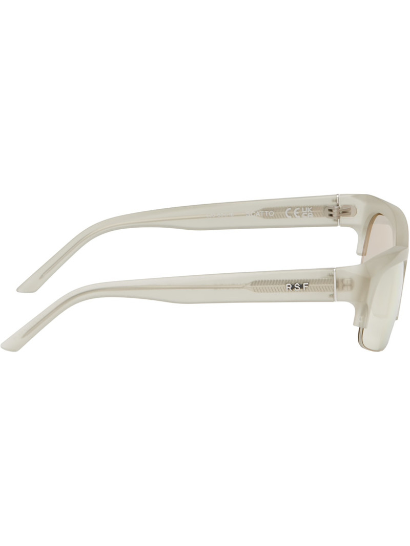 RETROSUPERFUTURE Transparent Ora Sunglasses outlook