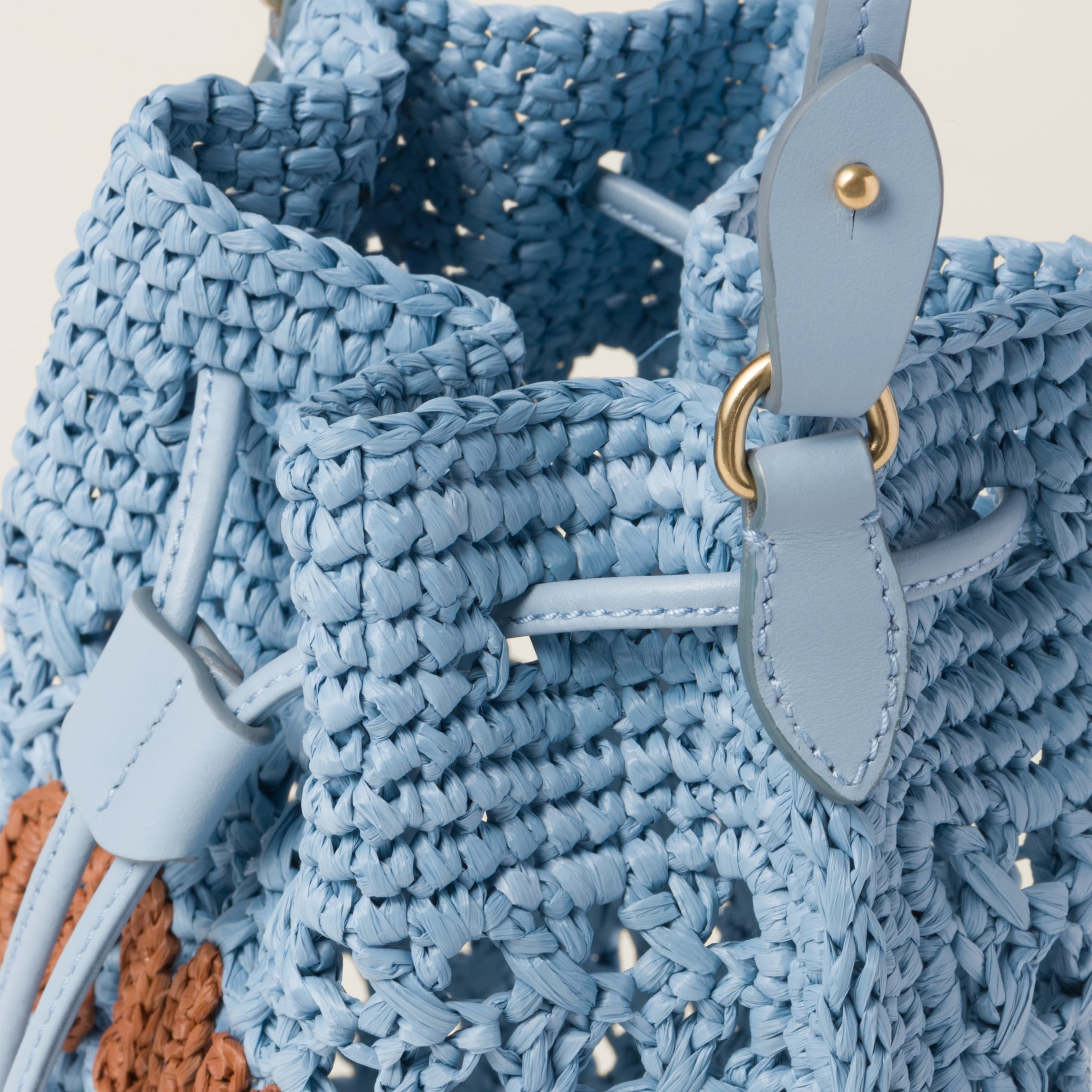Miu Miu Woven fabric mini-bag | REVERSIBLE