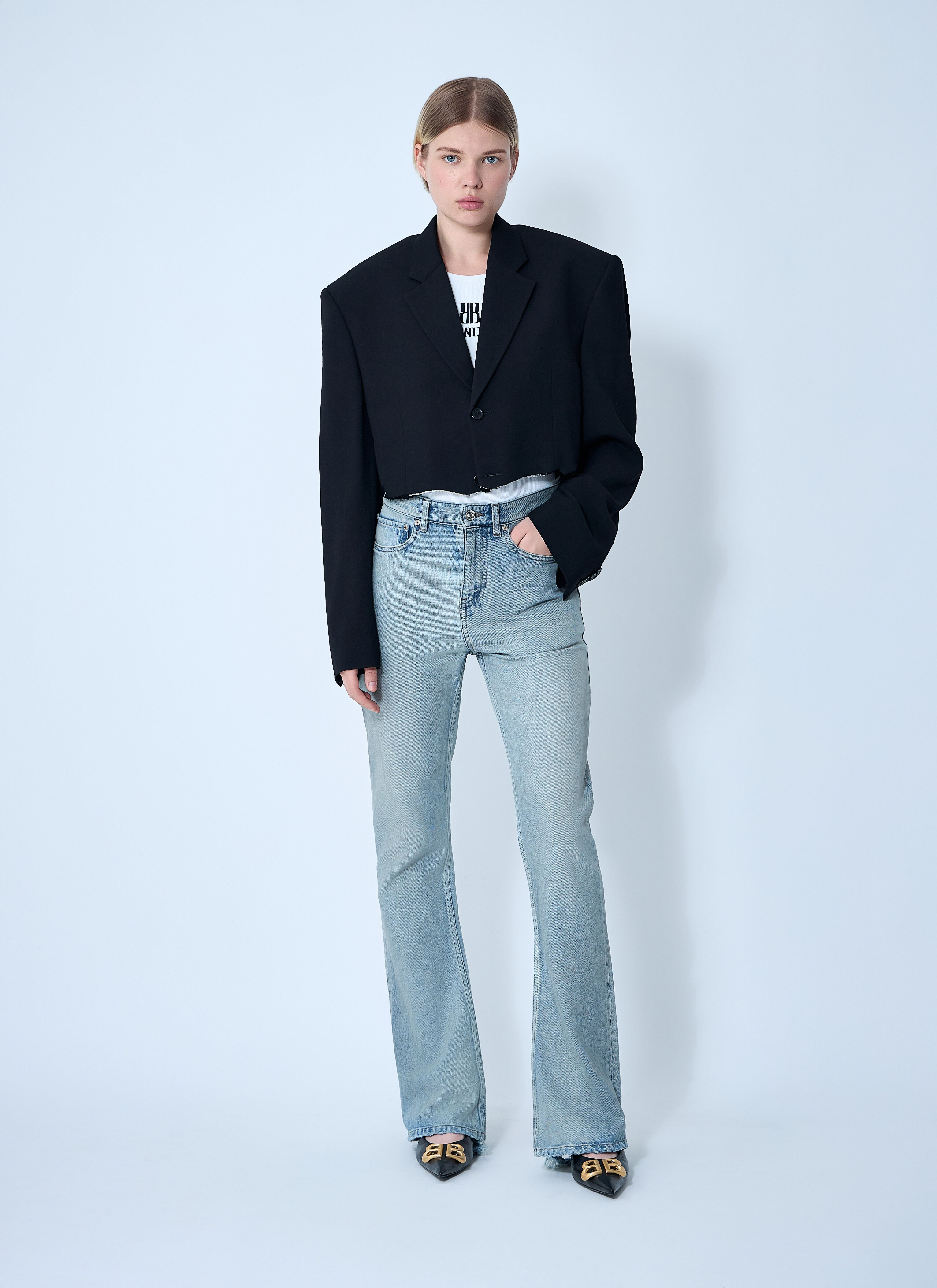 Cut-Off Blazer - 2