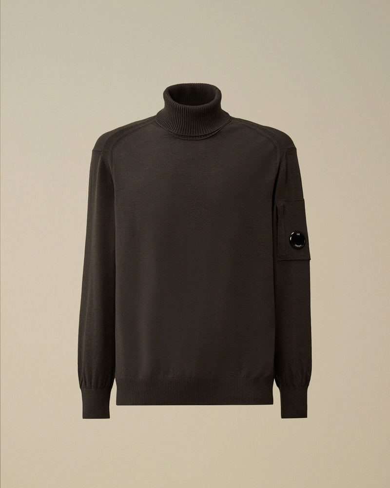 Extrafine Merino Wool Turtleneck Sweater 1