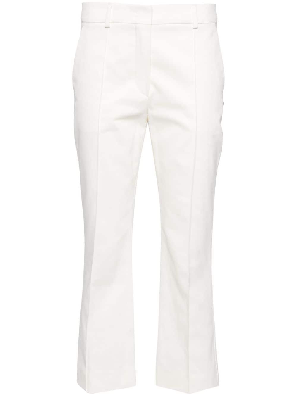 mid-rise cropped trousers - 1