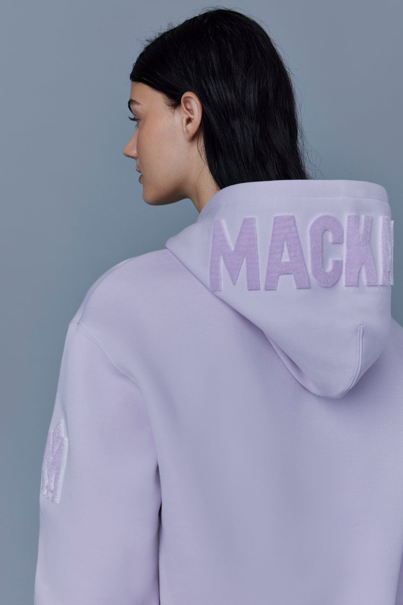 KRYS hoodie with velvet embroidery 5