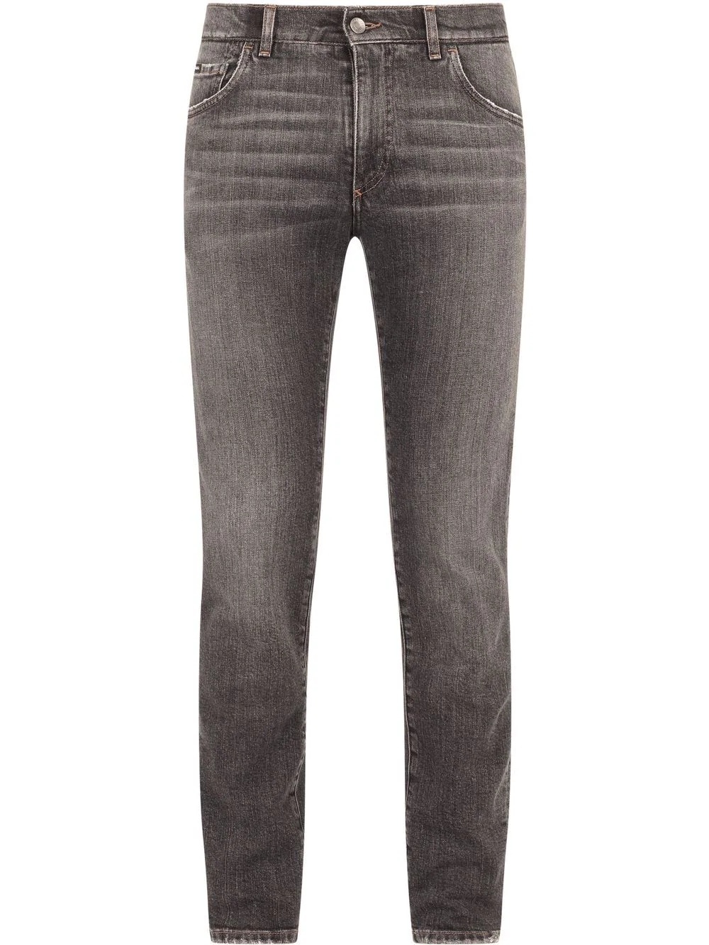 low-rise slim-cut jeans - 1