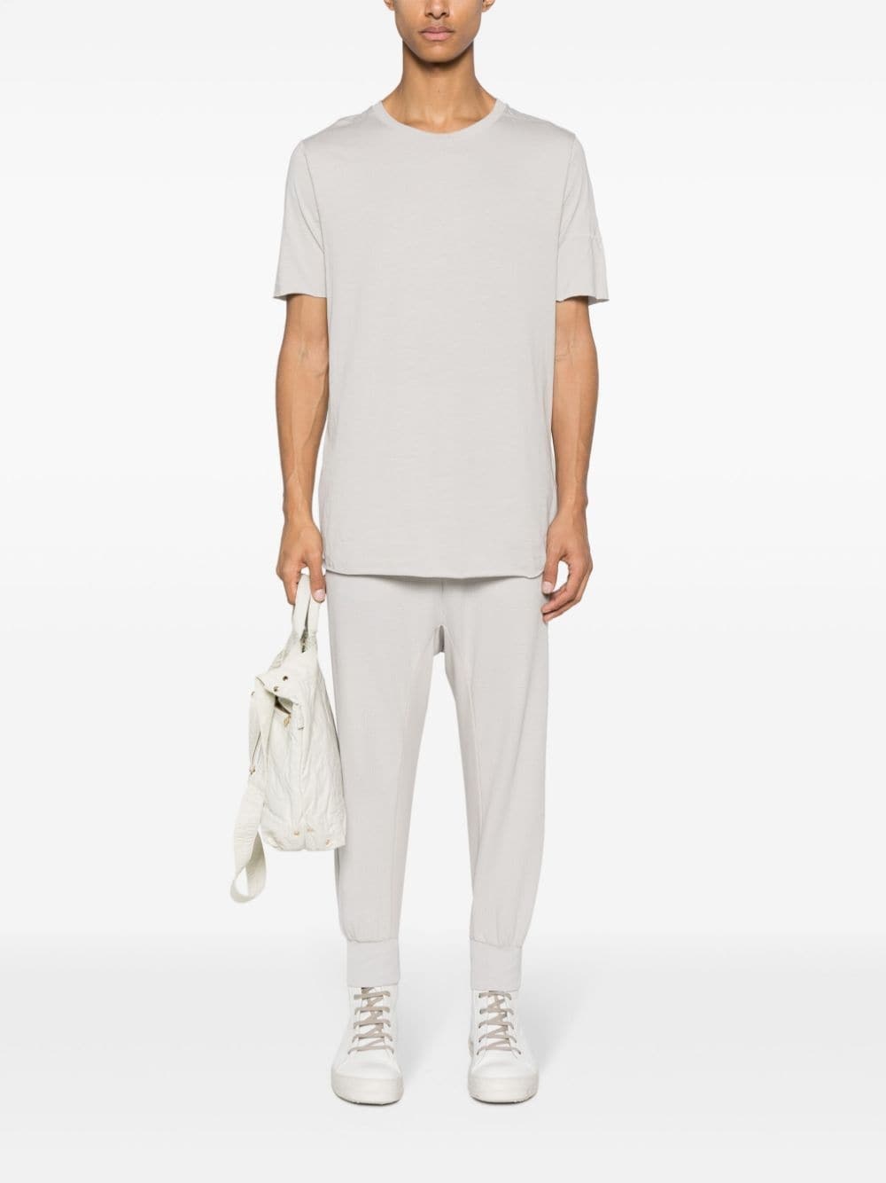 drop-crotch panelled track pants - 2