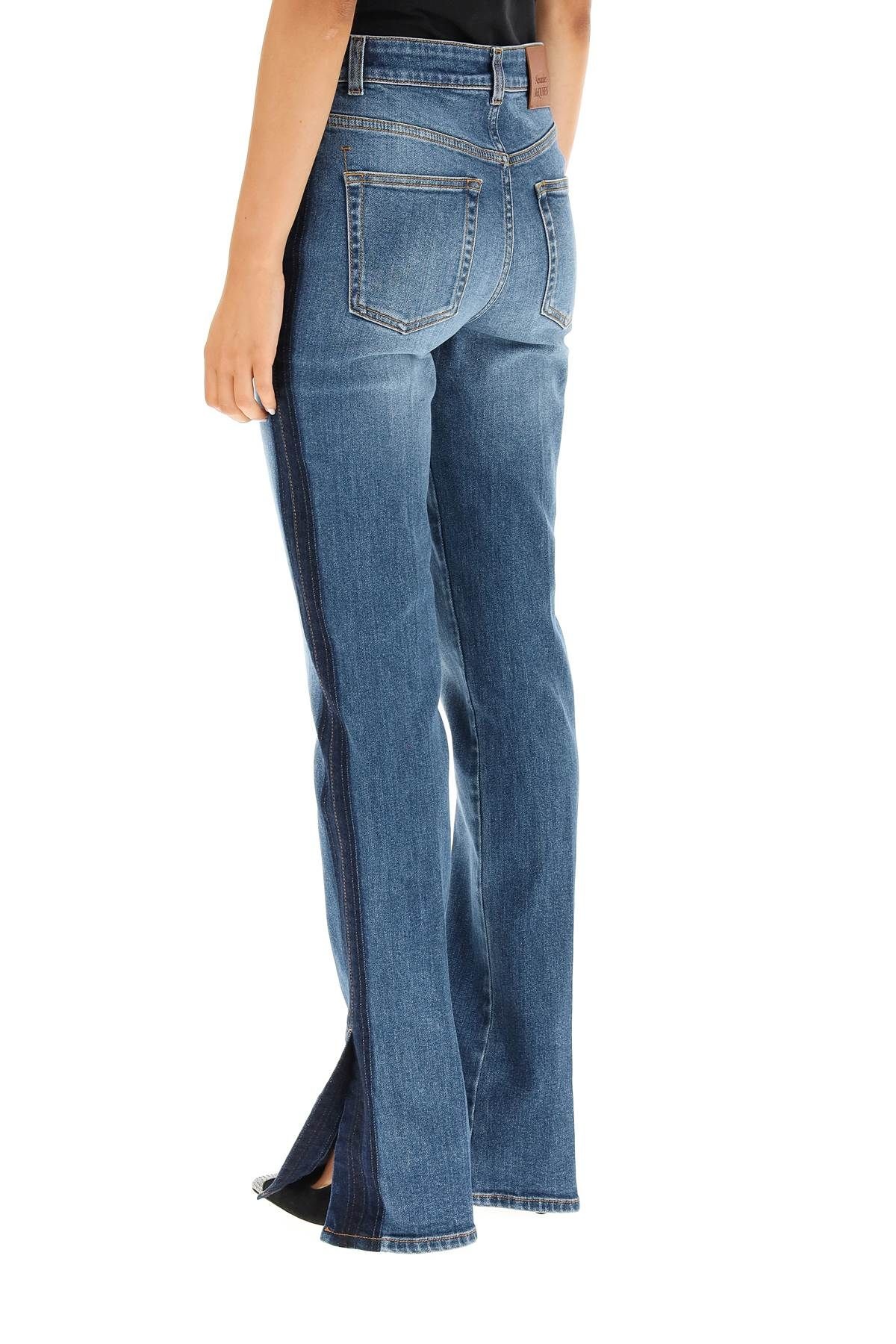 JEANS WITH SIDE BANDS - 4