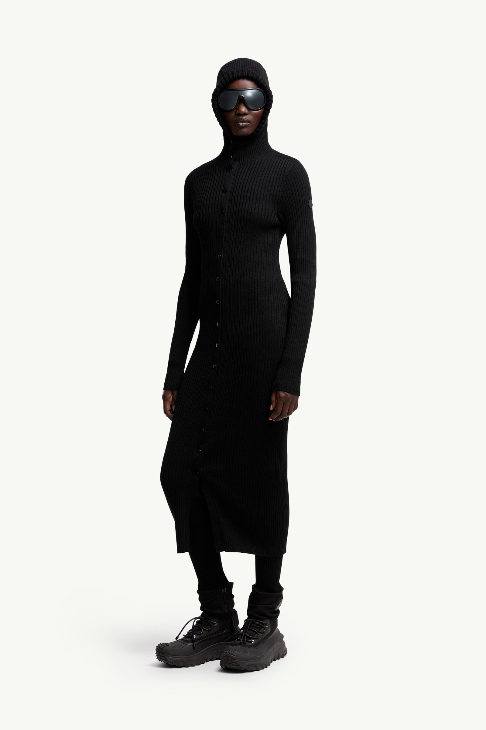 Moncler x EE72 by Edward Enninful Wool Turtleneck Dress - 2