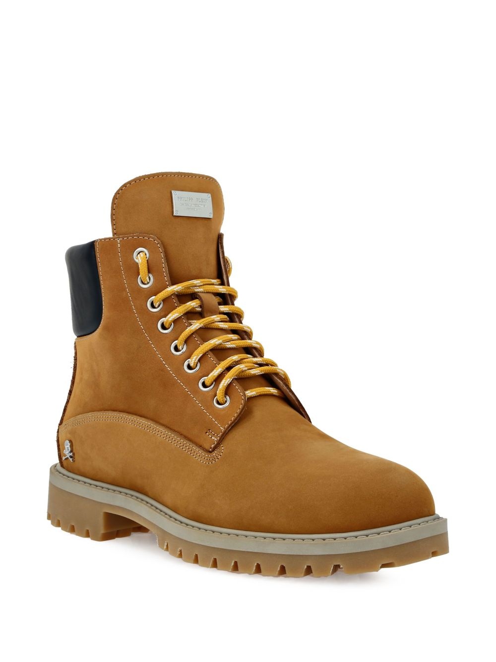 logo-plaque boots - 2