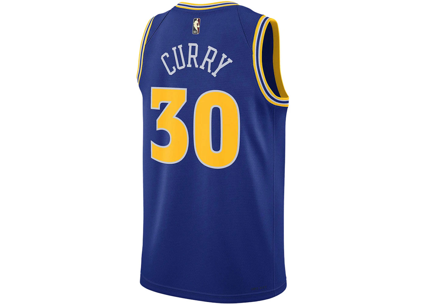 Nike NBA Golden State Warriors Stephen Curry Dri-FIT Jersey Blue - 2