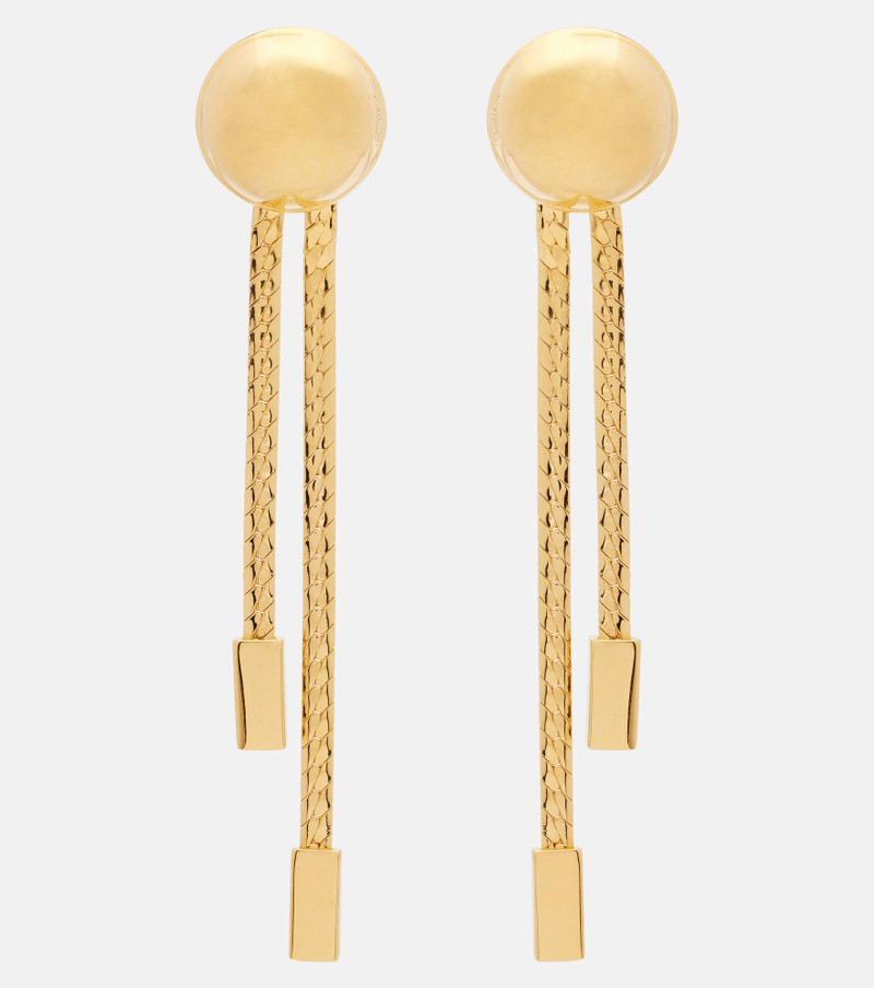 Embellished clip-on earrings 1