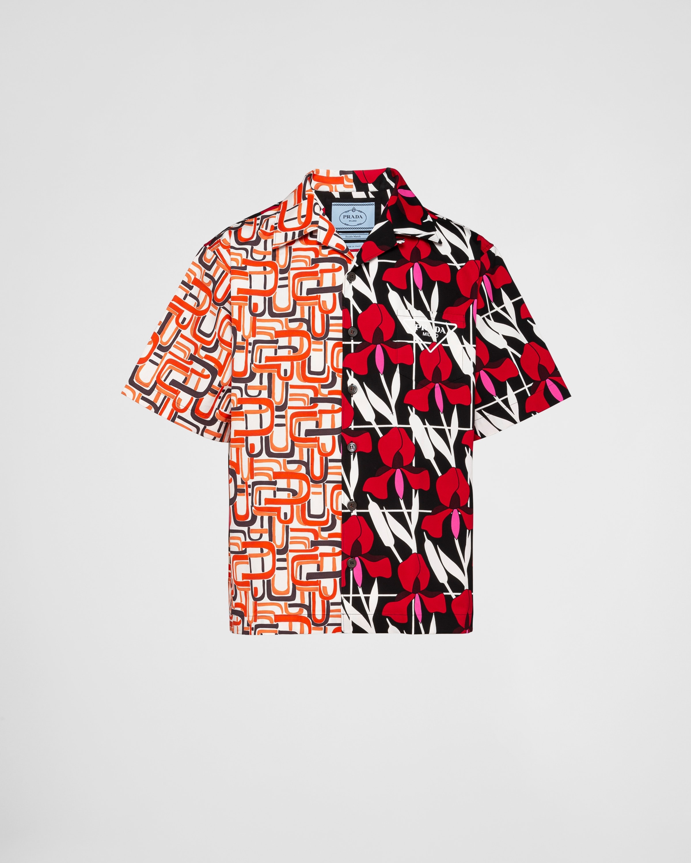 Prada Double Match heavy cotton shirt | REVERSIBLE