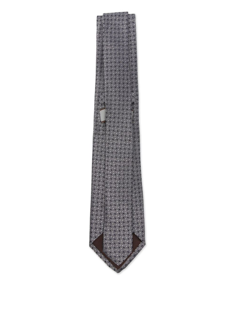 Canali patterned tie outlook