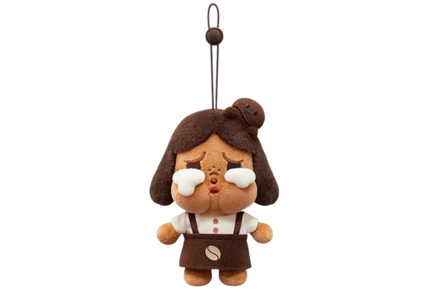 Pop Mart POP BEAN Coffee Factory Series CRYBABY Dessert Chef Plush Pendant - 1