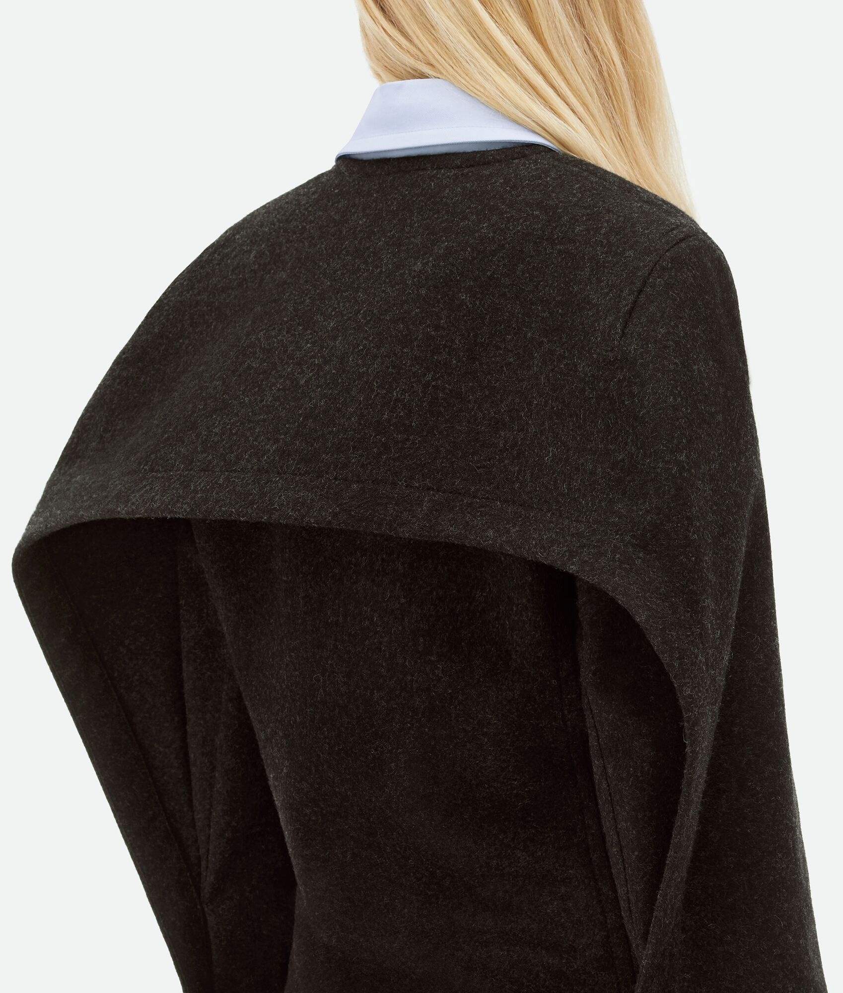 Wool Flannel And Viscose Double Shirt - 5