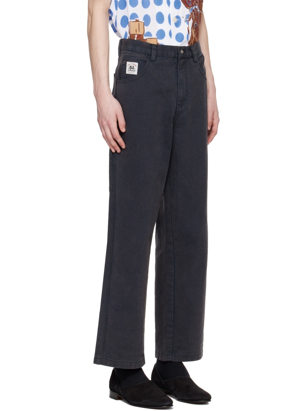 Black Knolly Brook Trousers - 2