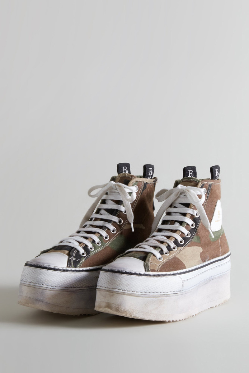 COURTNEY PLATFORM HIGH TOP SNEAKER - CAMO 1