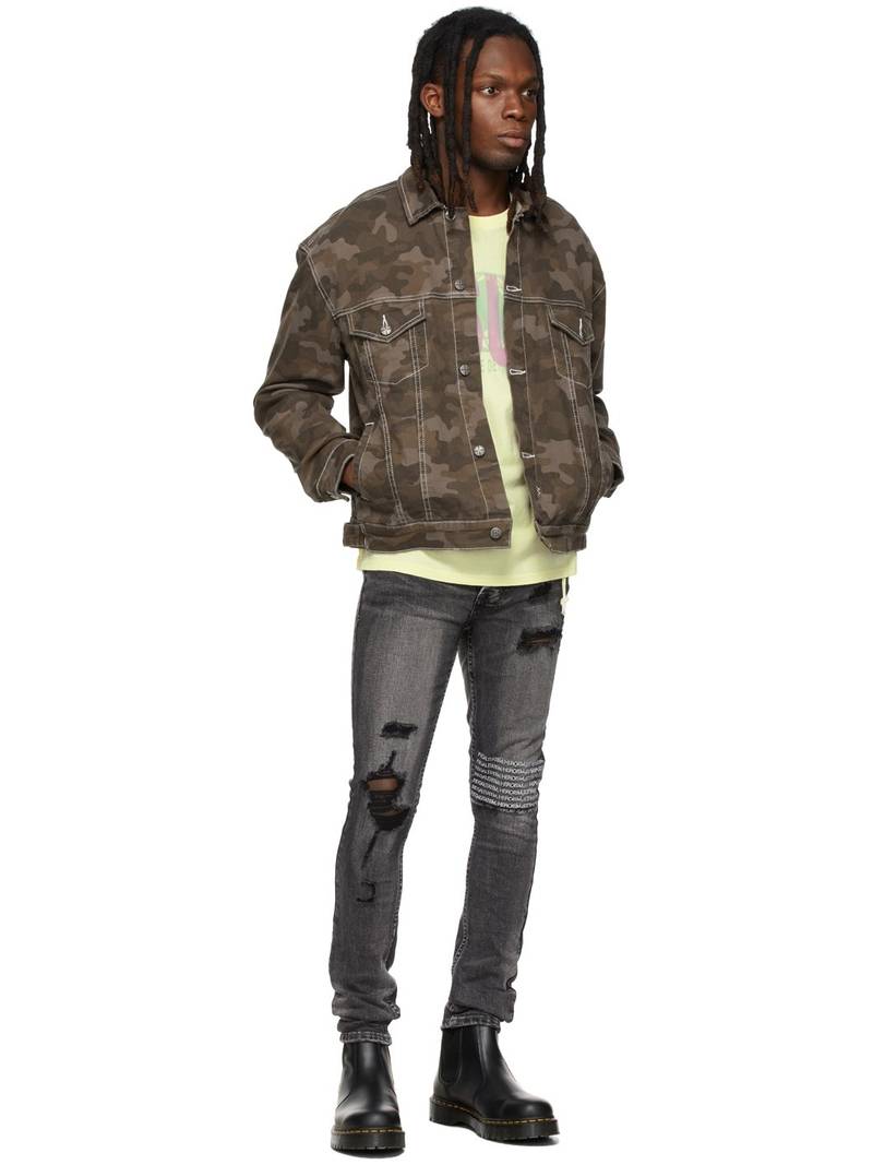 Ksubi Black Van Winkle Angst Plateis Jeans outlook