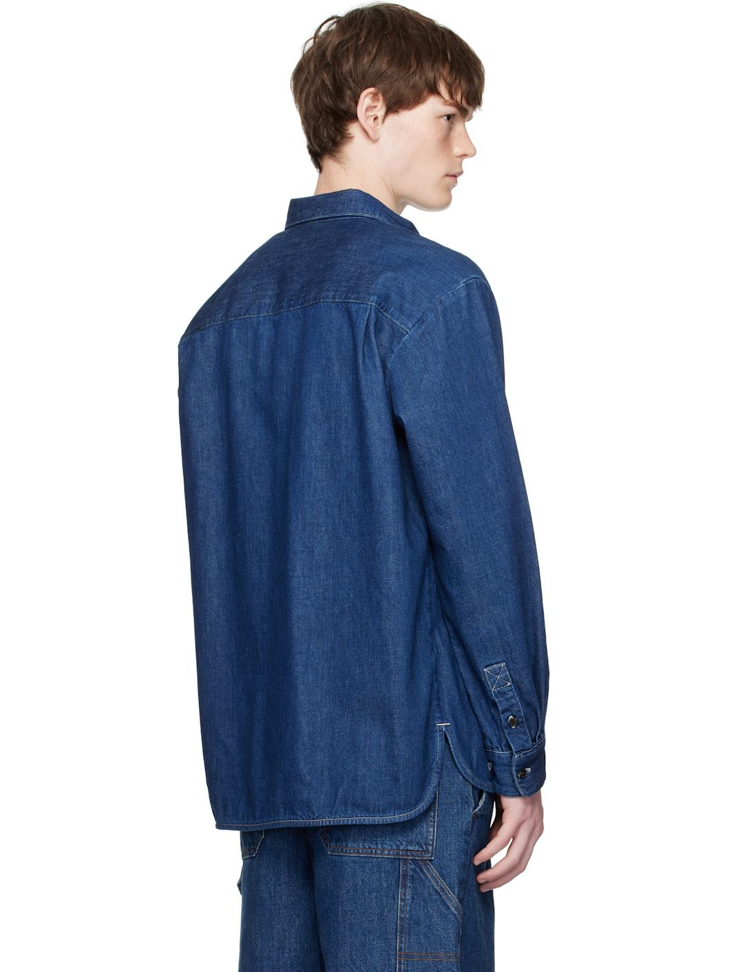 Blue Mathias Denim Shirt - 3