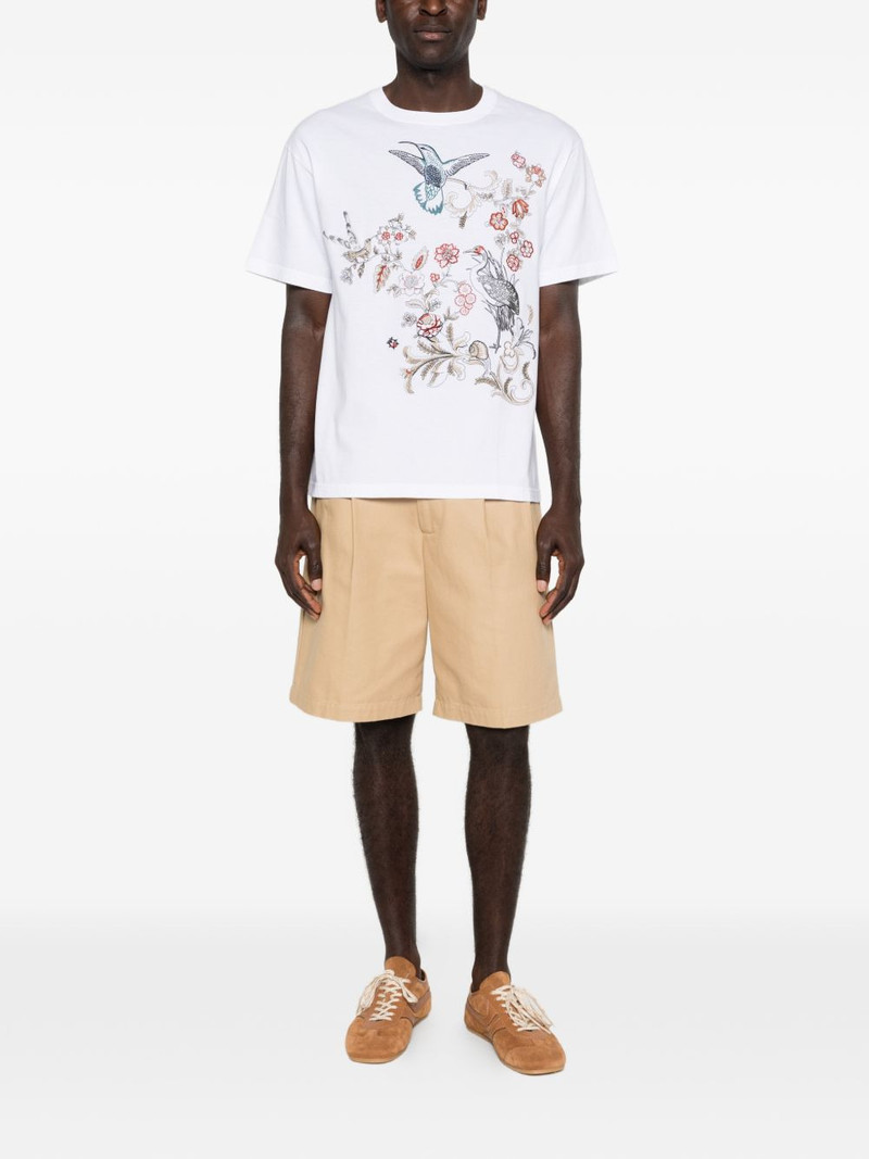 Etro floral-embroidered T-shirt outlook