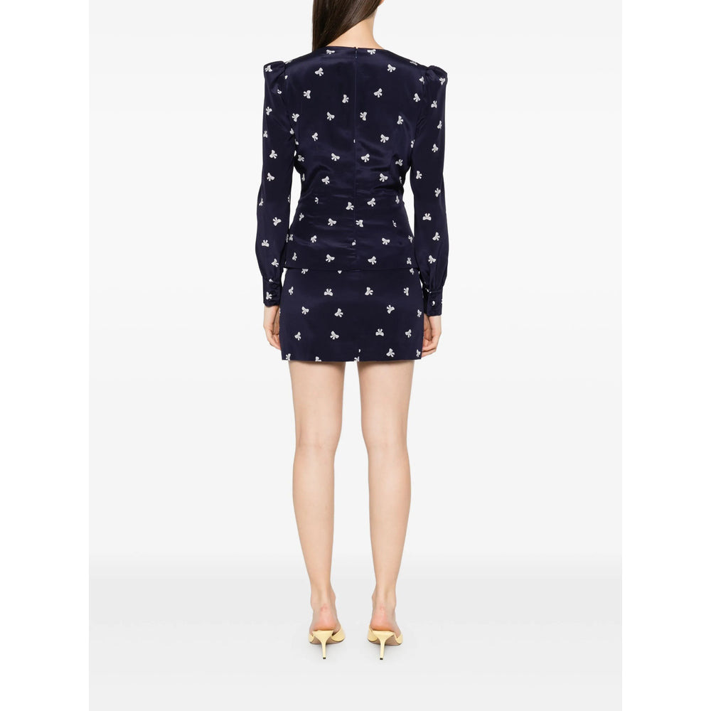 Alessandra Rich Blue Dresses - Day Dresses Women - 4