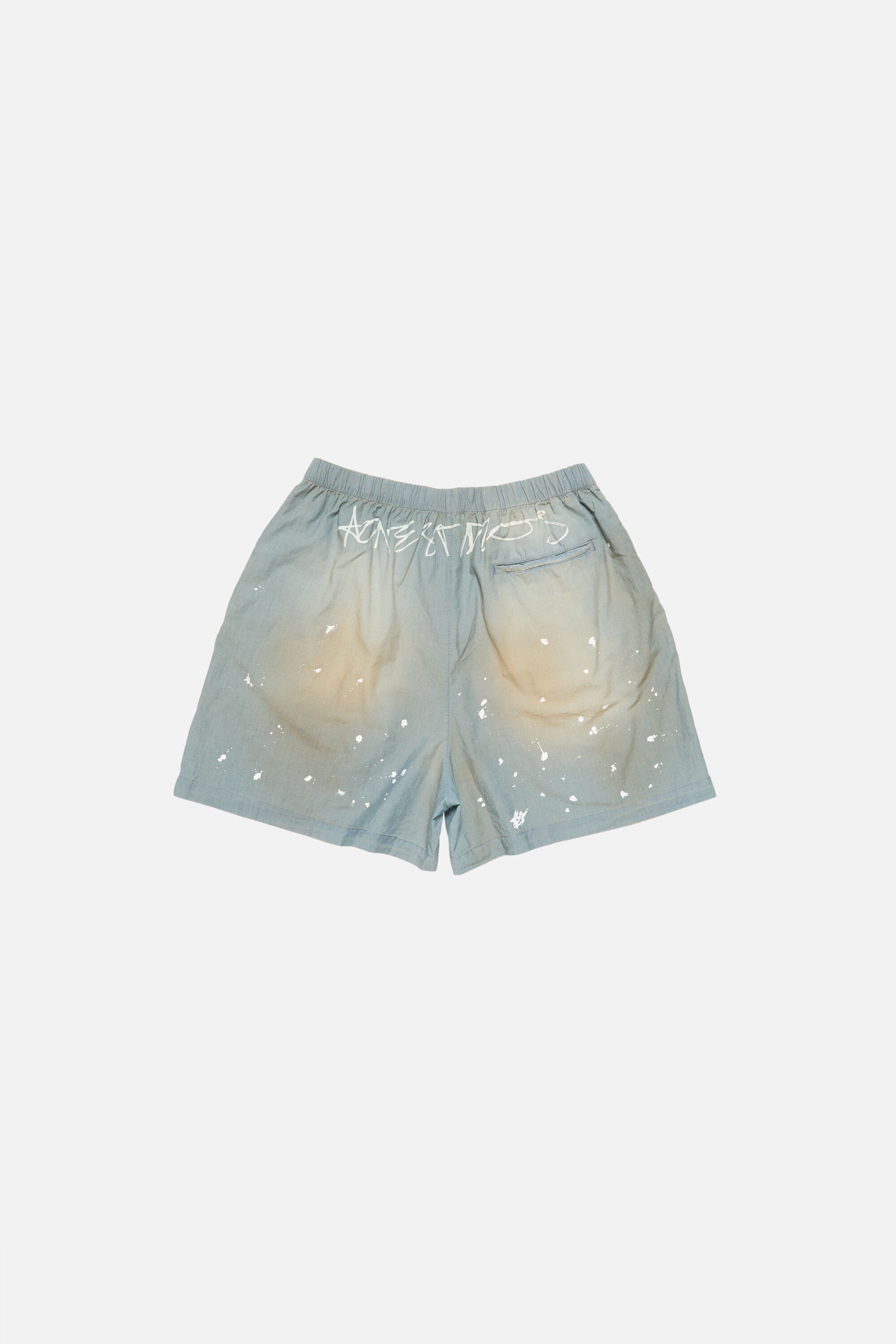 Shorts logo stamp - Light blue - 7