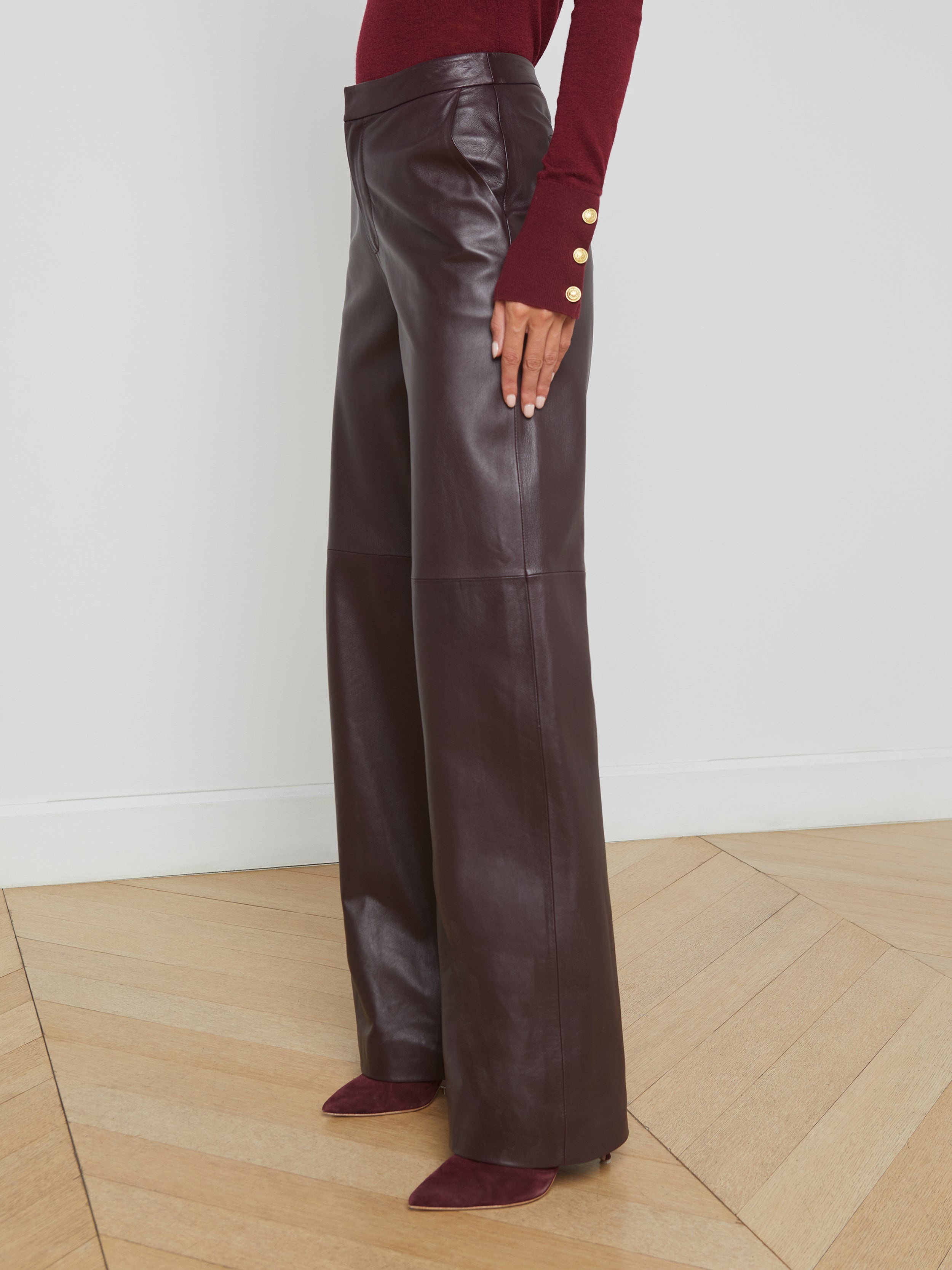Livvy Leather Trouser - 5