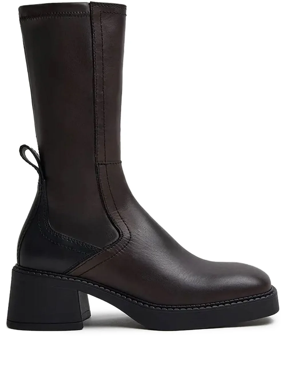 65mm Fiba block-heel boots - 1