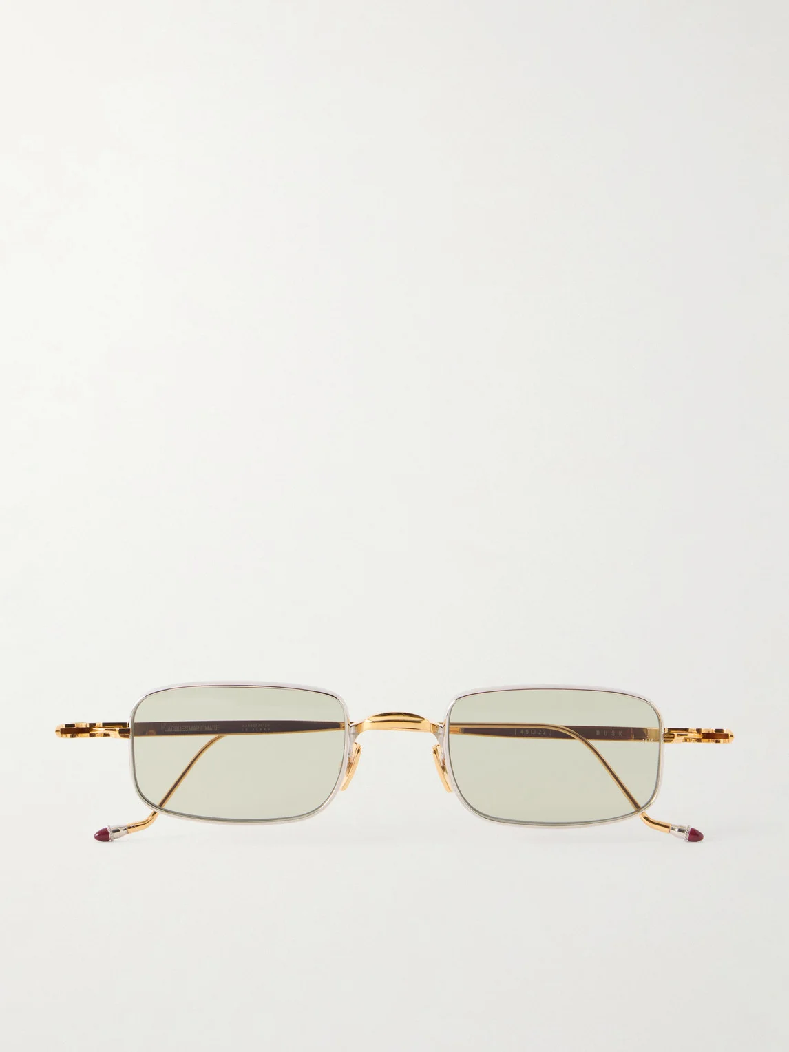 Dusk Squared-Frame Metal Sunglasses - 1
