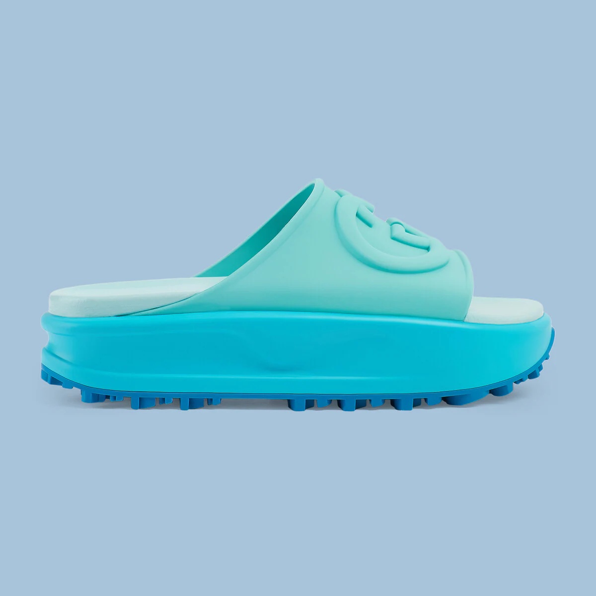 Women's slide sandal with Interlocking G - 1