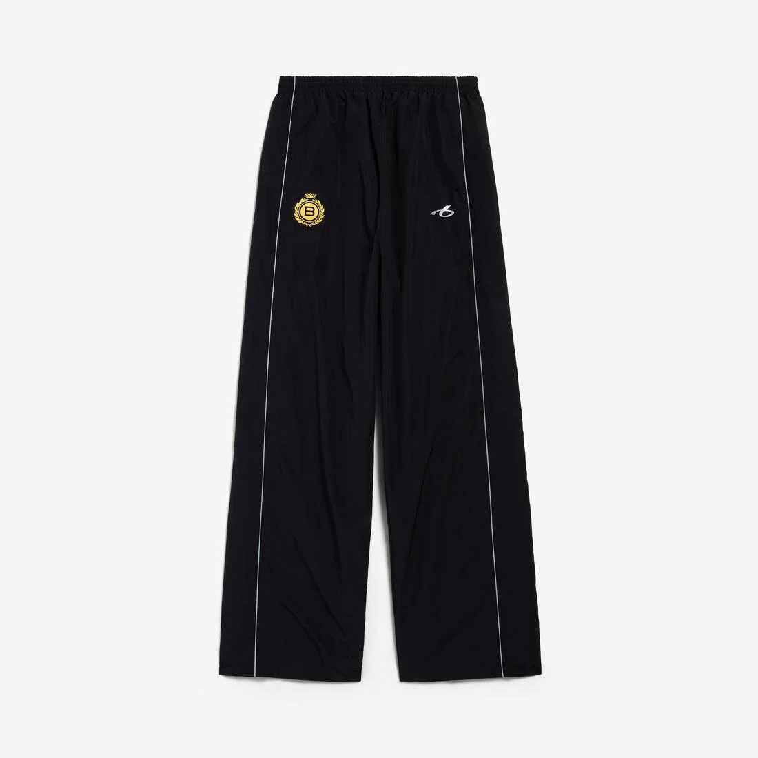 Men's Soccer Tracksuit Pants in Black - 1