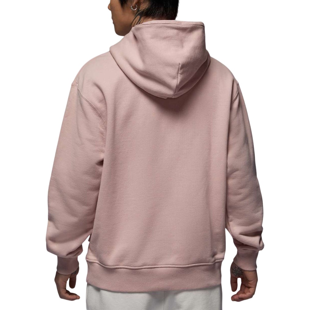 Air Jordan Wordmark Fleece Pullover Hoodie Asia Sizing 'Pink Oxford' FZ3953-601 - 2